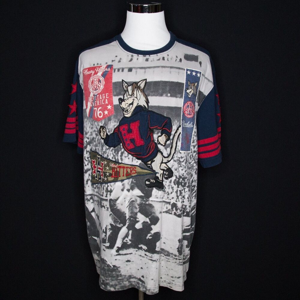 Men's Heritage America Denim Distillery Heavy Hitters Vandals Sz 4XL / XXXXL